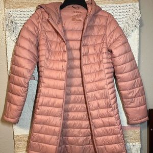 Long puffer jacket